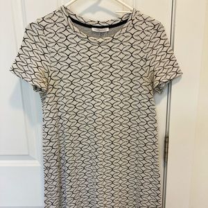 Zara Shortsleeved Mini Sweater Dress
